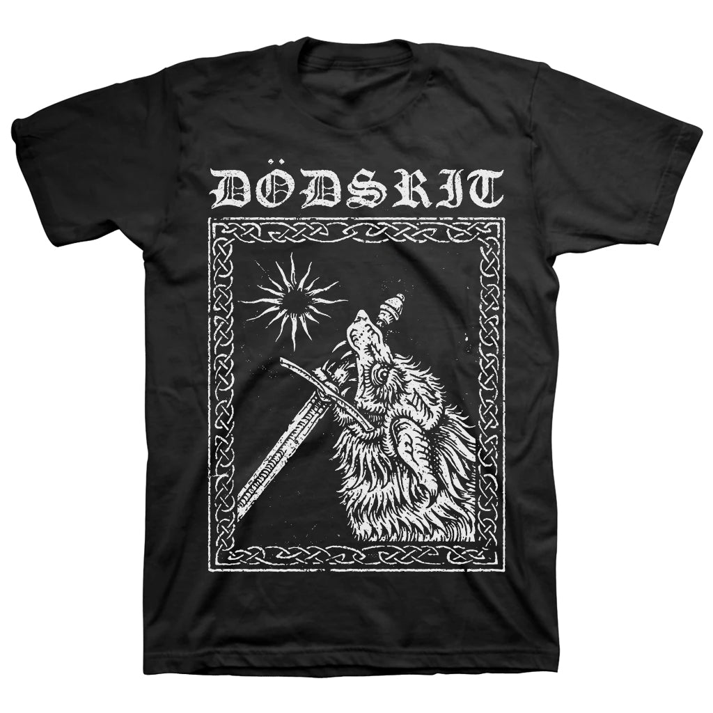 Dödsrit - Sword & Wolf (T-Shirt)