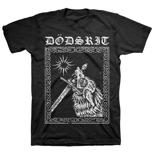 Dödsrit - Sword & Wolf (T-Shirt)
